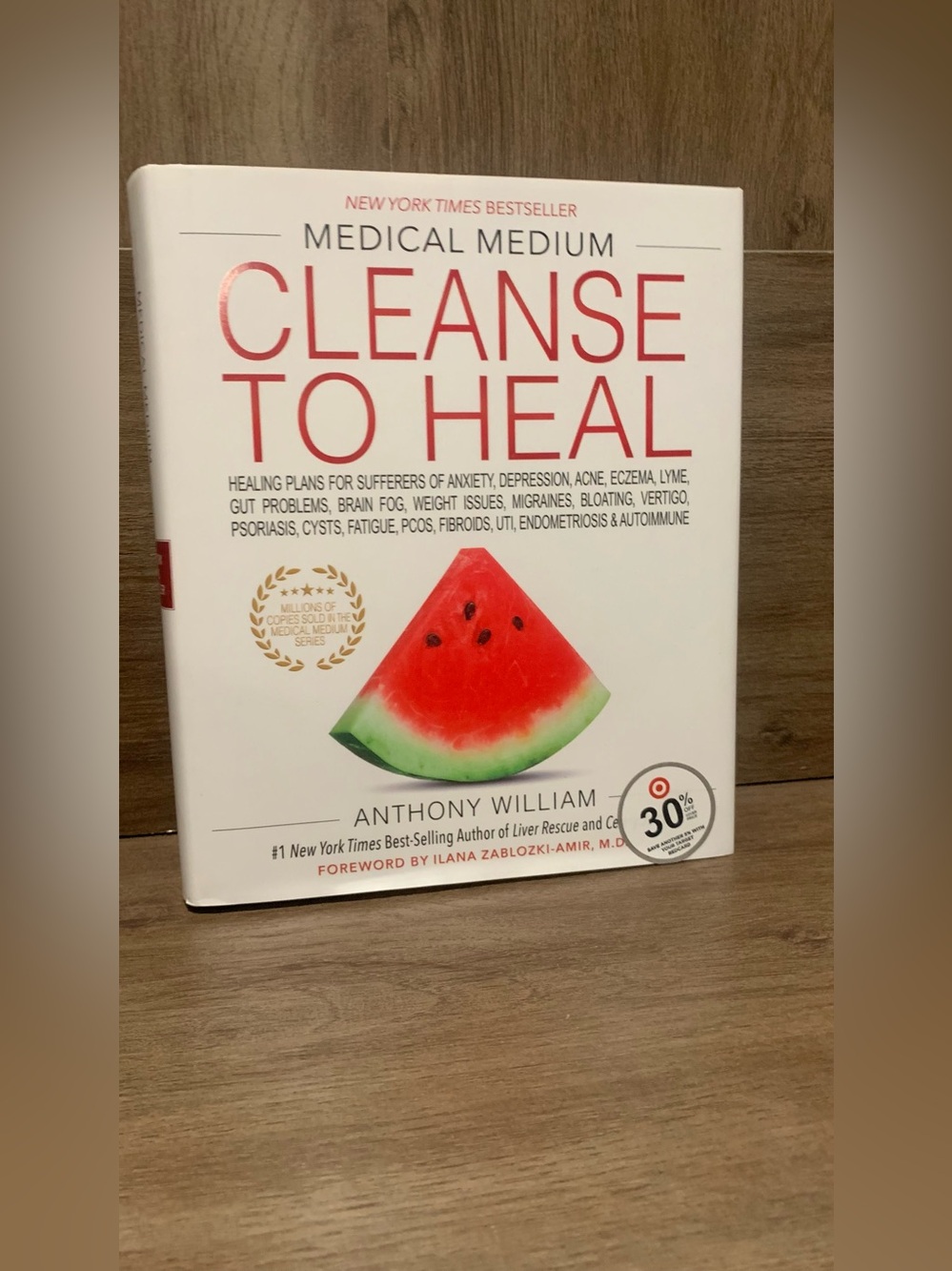 Medical Medium Cleanse to Heal Anthony William Hardcover Book 9781401958459